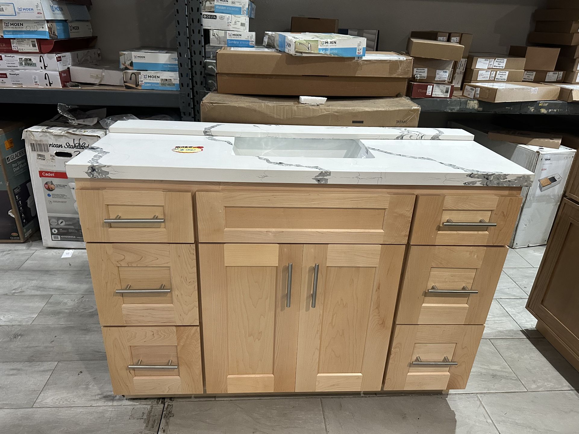 Bathroom vanity 48 inch
