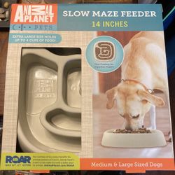 Animal Planet 14 Inch Slow Maze Feeder For Dogs