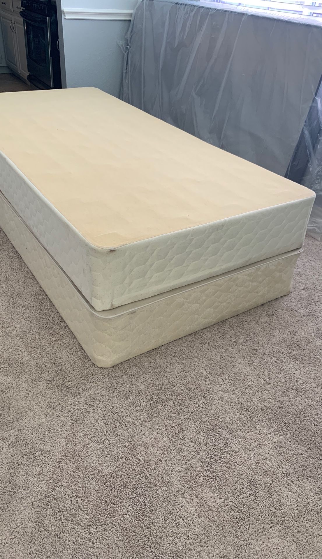 2 Twin Size Box Springs (used for King Bed) for Sale in Flower Mound