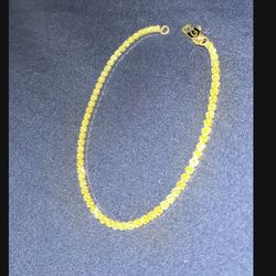 $60 Tennis Bracelet 18k Gold Plated