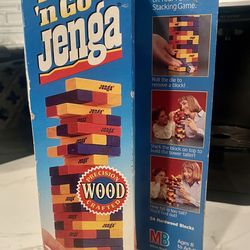Vintage Jenga Throw 'n Go Game