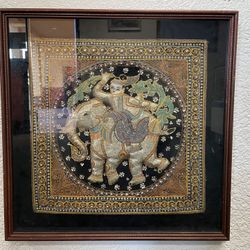 Thai Elephants Embroidery