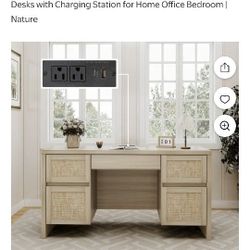 Office Desk With Power Brand New 