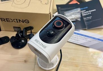 Rexing Outdoor Security Camera : REXING HS01 Smart Home Security Camera System 1080p ,Wireless,Rechargeable Battery, Door Bell Two-Way Intercom,Water