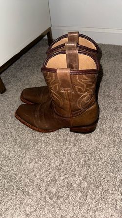 Shyanne Brown Leather Western Cowboy Boots