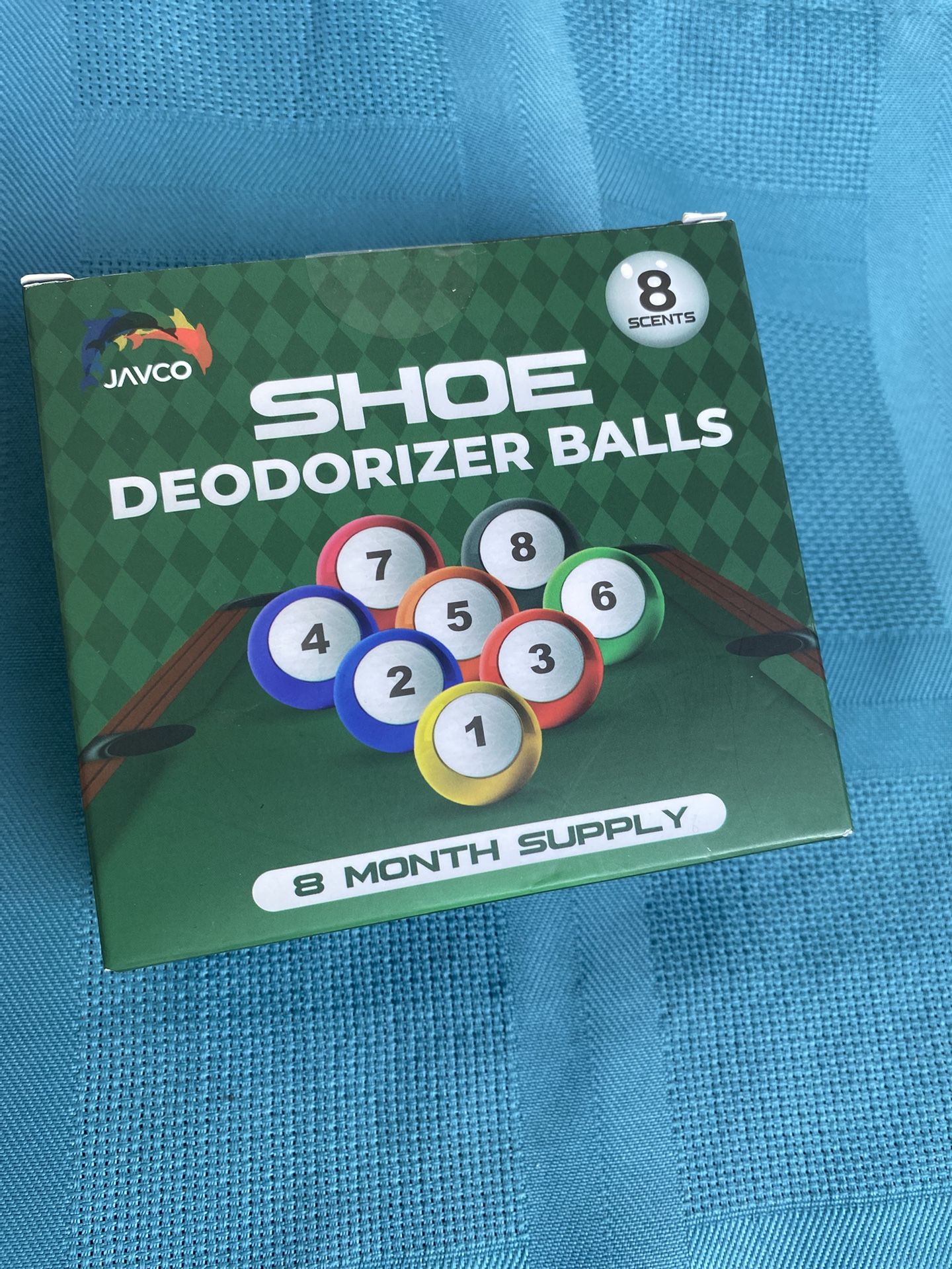 Pool table Shoe Deodorizer Balls 8 Pcs