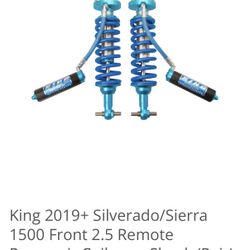 King Shocks Bypass Chevy 1500