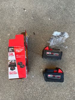 Milwaukee M18 RedLithium XC5.0 Battery 2-Pack