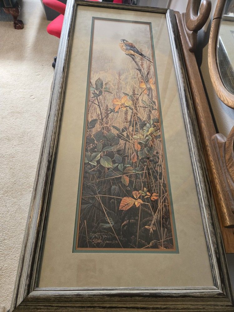 Stephen Lyman (American, 1957-1996), Among The Wild Brambles, Signed Lithograph