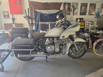 1992 Vintage Kawasaki police motorcycle k2100