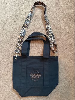Brand new Trader Joe’s mini tote with purse strap