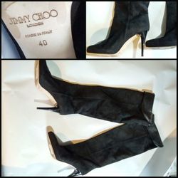 40) Jimmy Choo Gypsy Sue The Knee Boots