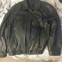 Leather Jacket Size XXXL