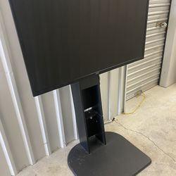 40” Seiki LED TV + Commercial Pedestal Stand (Wall Mount Convertible) 