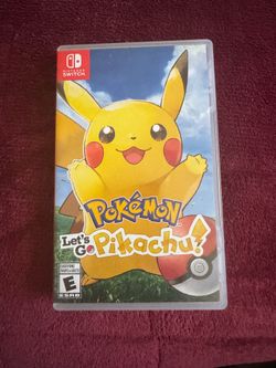 Pokemon Lets go Pikachu
