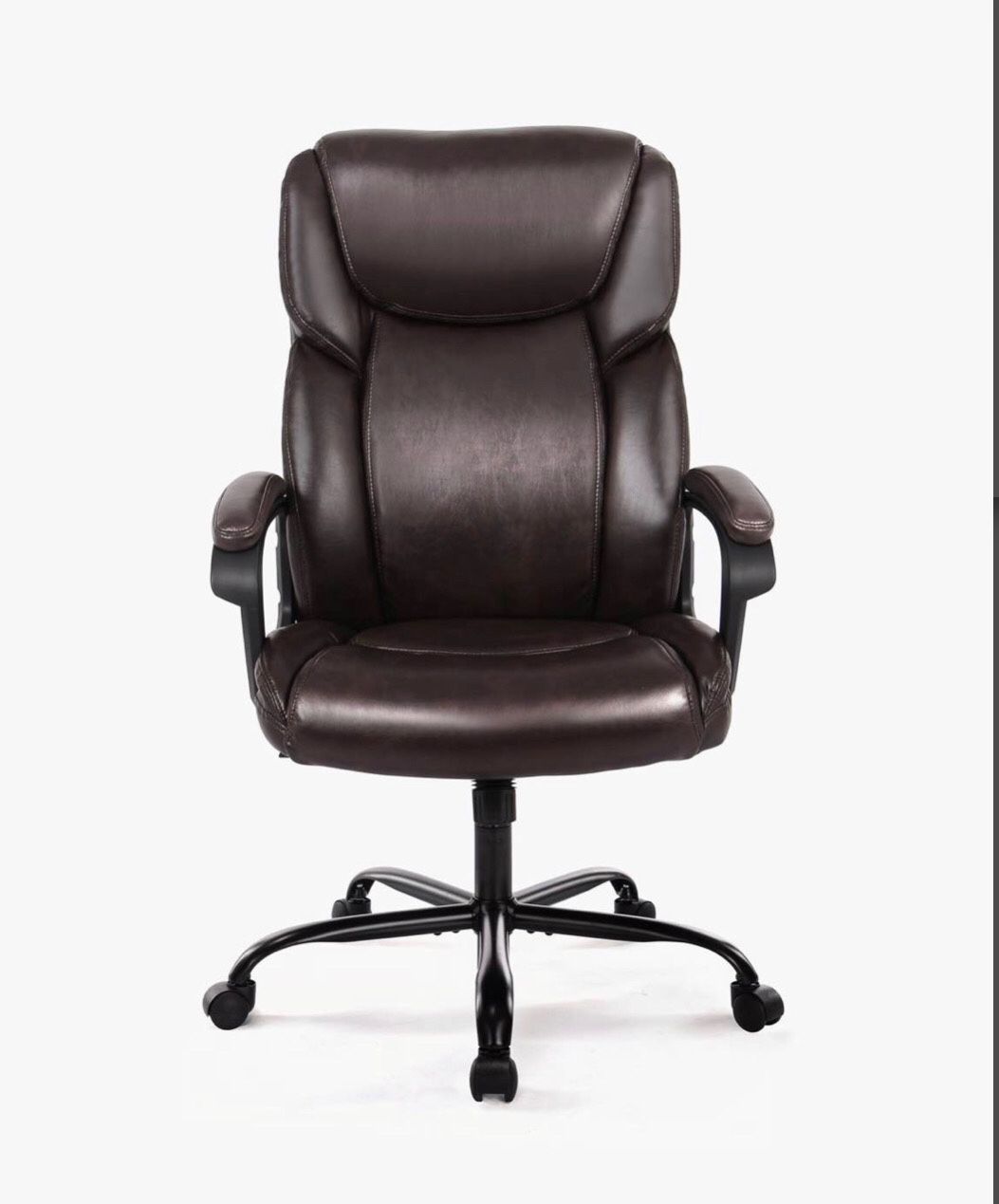 Rimiking Leather Brown Office Chair