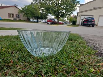 Clear Deep Glass Bowl 