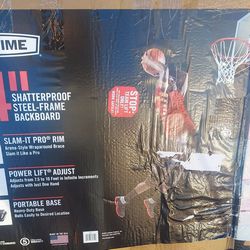 Basketball Court Hoop 54 Inch New Assembled Adjustable Portable 