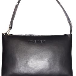 Nine West Black Shoulder Bag Purse New 11” x 7”