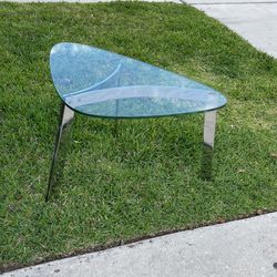 Glass End Table