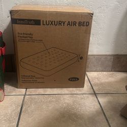 InnoTruth Air Mattress Full with Built in Pump, Inflatable Blow up Mattress, 18" Raised Colchones Inflables Air Bed for Guests & Home, Ideal for Home 