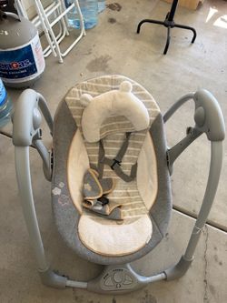 Baby Swing with Head Support