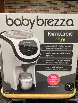 Baby Brezza Formula Pro Mini Infant White Portable Formula Dispenser & Mixer