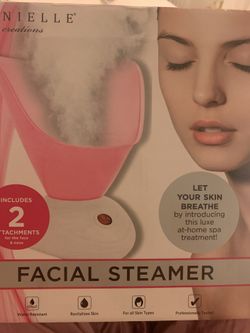 New facial steamer