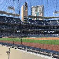 (4) FRONT ROW VIP PADRES TICKETS ALL INCLUSIVE FOOD AND ALCOHOL