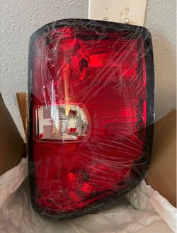 Chevy Silverado left tail light