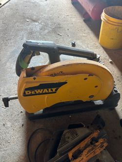 DEWALT CHOP SAW