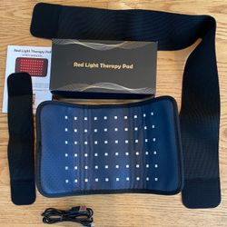 New Red Light Therapy Pad, 60 Dual-Chip LEDs, 660nm & 850nm