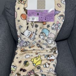 Hello Kitty And Friends Throw Blanket 