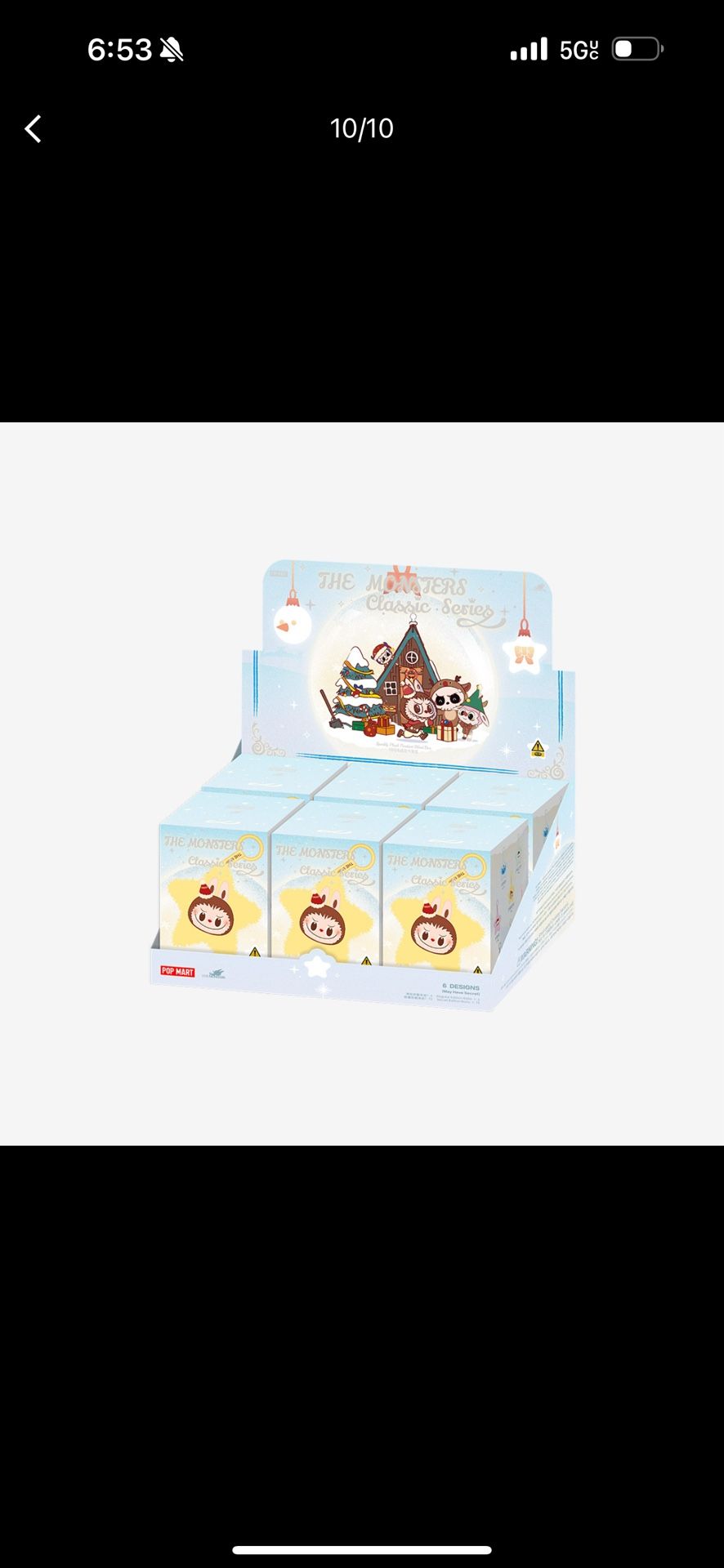 POPMART LABUBU MONSTER CHRISTMAS ED.