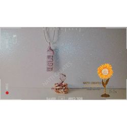 Rose Quartz Necklace & Matching Snake Ring 