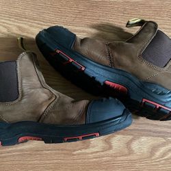 Men Steel Toe Shoes Size 10