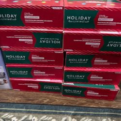 Multicolor Ceramic C9 Christmas Lights