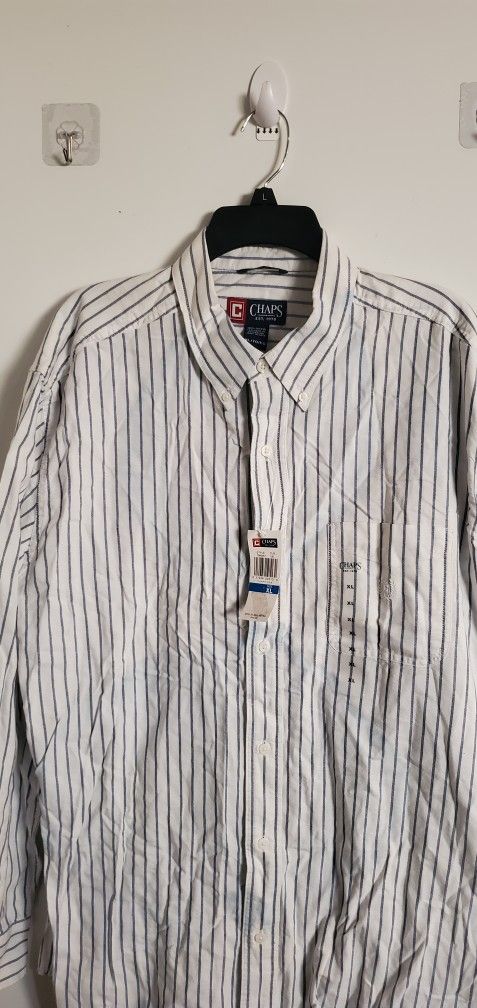 New Chaps 100% Cotton Long Sleef Shirt