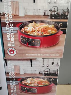 Multi function electric cooker