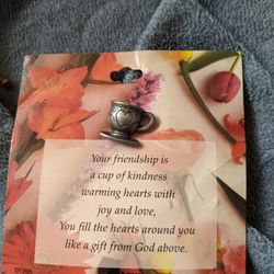 Brand New Teacup Pin