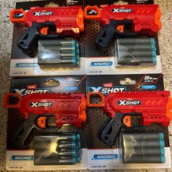 Zuru X-Shot Excel Micro 2.0 Blaster lot