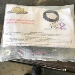 READY BRAKE WIRING FOR DASH MONITORING LIGHT