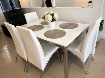 Dining set 4 chairs