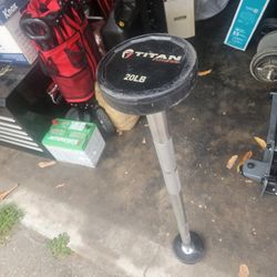 Titan 20lbs Curl Bar