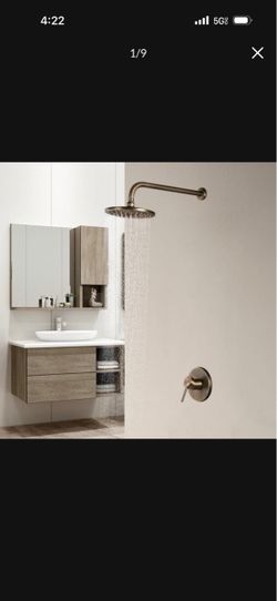 Rain Showerhead Only Wall Mount Shower System In Antique Brass Solid Brass Sh2
