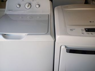 Very Nice LG Electric Dryer and Hotpoint Washer Works Well Delivery is Available