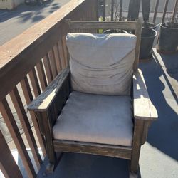 Wooden Rocking Chair