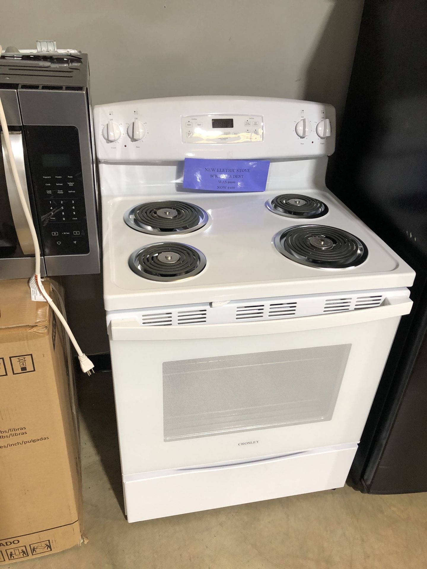 New Electric Stove