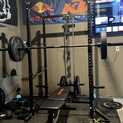Gym power rack