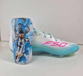 Bundle Adidas F50 League Firm/ Multi-Ground Messi Aurora Radiante Pack